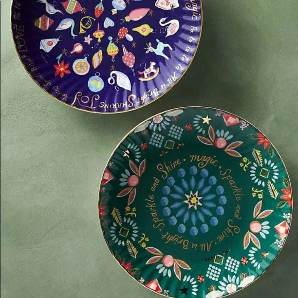 Anthropologie Danielle Kroll Dessert Plate - Picture 2 of 6